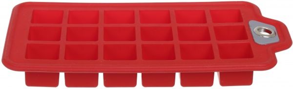 Форма для льда 21х10,3х2,5 см, красная UP! (Underprice)