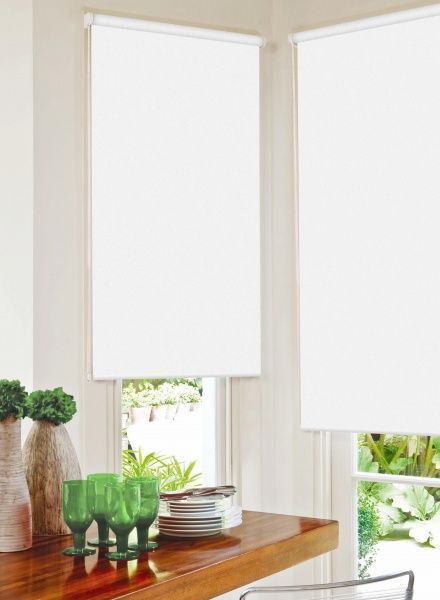 Ролета мини РОЛЛОТЕКС с фиксацией на струне Pearl 71x150 см белая 