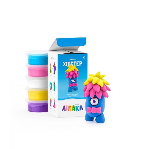 Интерактивный игровой набор Липака Пластилин с приложением Claymate Хипстер MMN002