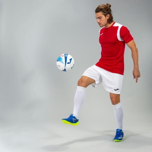 Футболка Joma T-SHIRT CHAMPIONSHIP V RED-WHITE S/S 101264.602 6XS-5XS червоний