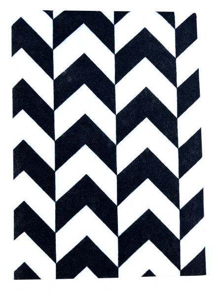 Серветка універсальна Добра господарочка Black&White з принтом 25x36 см 2 шт./уп. чорний/білий