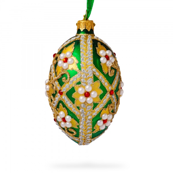 Игрушка на елку Рубин L-250 12 см зеленый