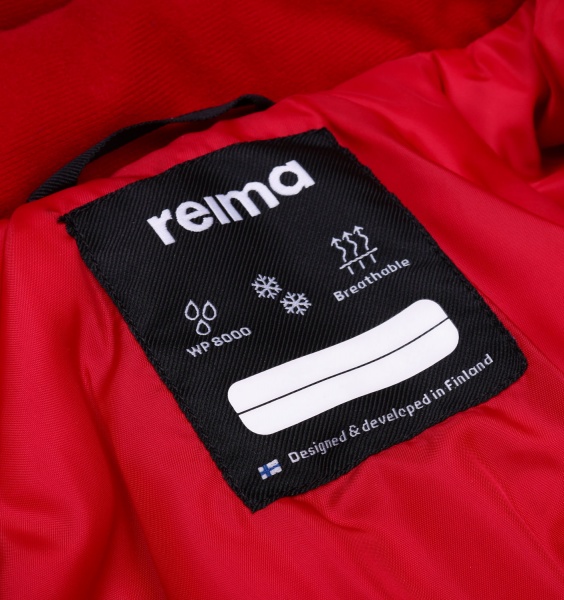 Комбинезон для девочкидля мальчикаунисекс Reima Puhuri р.86 красный 510306 