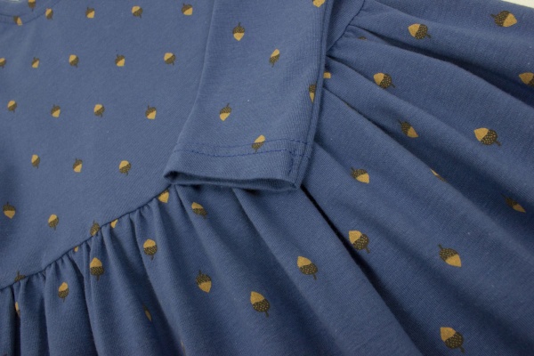 Платье Luna Kids р.122 синий с рисунком 