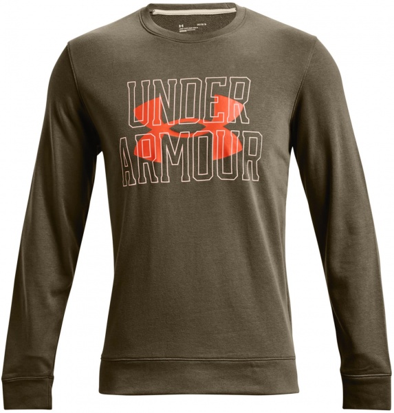 Свитшот Under Armour 1370391-361 р. S/M зеленый