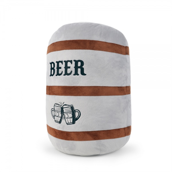 Подушка декоративна бочка пива FWPPIWBERBL23BG00 44 см сірий WP Merchandise 