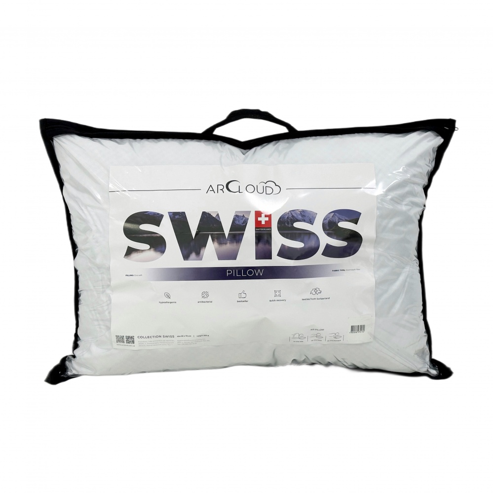 Подушка з кантом SWISS ARCLOUD 50x70 см білий