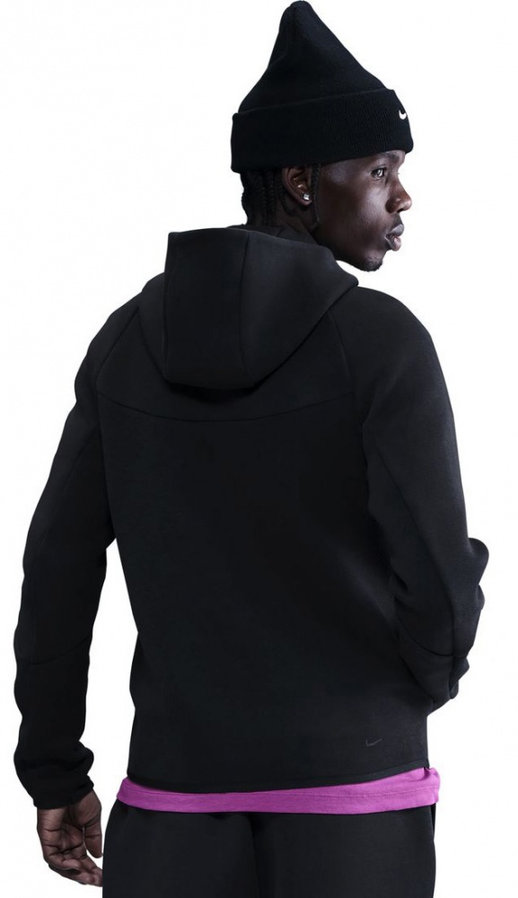 Джемпер Nike M NK TCH FLC FZ WR Hoodie HV0949-010 р.S чорний