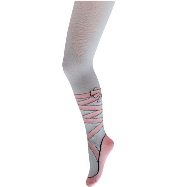 Колготки детские Брестские 177 3280 р.92-98 белый с розовым 