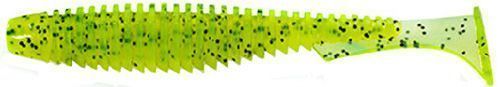 Приманки для ловли рыбы FishUp U-Shad 3 75 мм 9 шт. #026 - Flo Chartreuse/Green