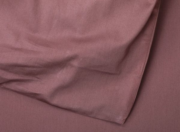 Комплект постільної білизни Mono brown D сімейний коричневий La Nuit 