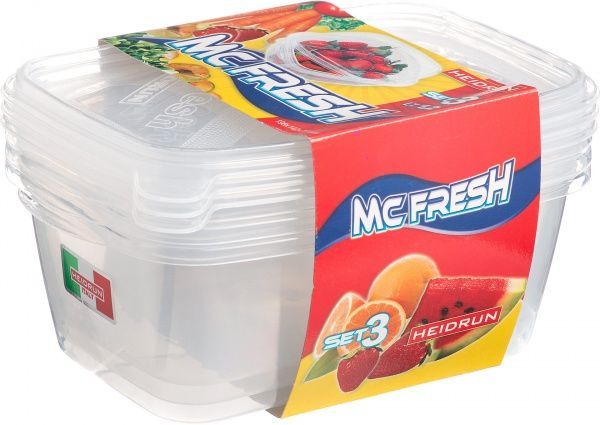 Набір контейнерів McFresh 3 шт. 1809 Heidrun