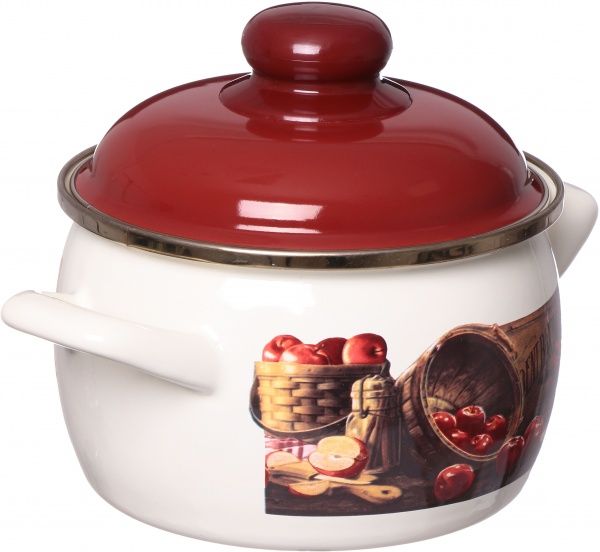 Кастрюля Яблоки 1,7 л 14 см 178111 Metrot