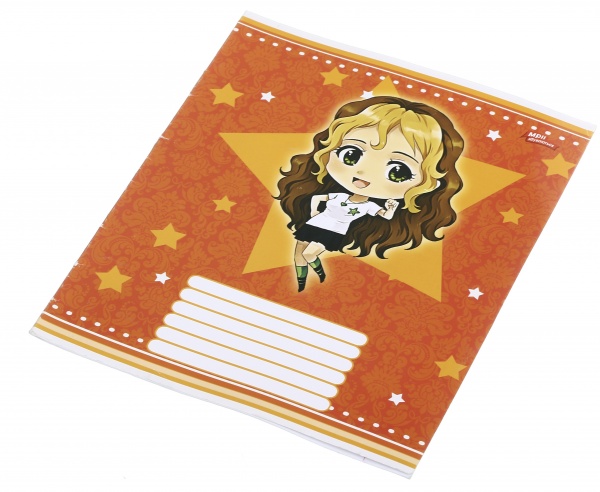 Зошит шкільний 12 аркушів у лінійку дизайн в асортименті Мрії збуваються