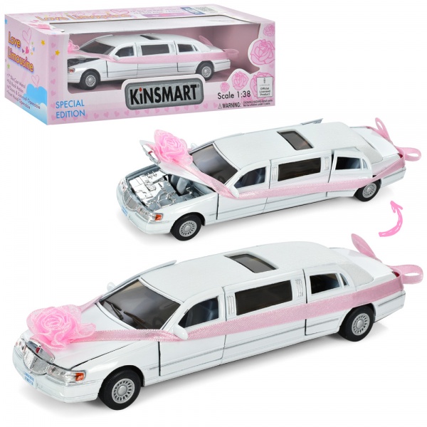 Автомобіль Kinsmart 1:38 Love Limousine KT7001WW