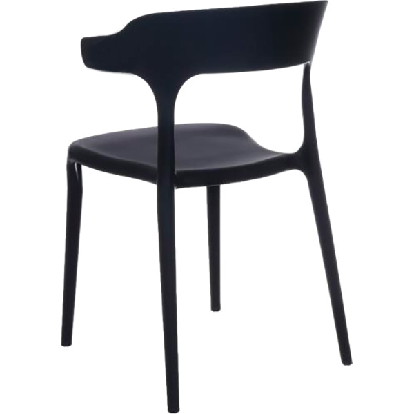Стул пластиковый Comfort черный