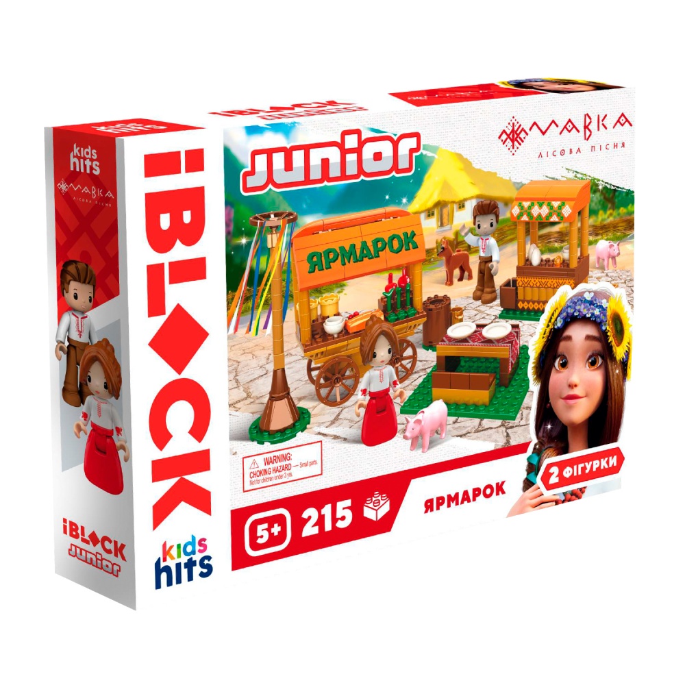 Іграшка-конструктор Iblock JUNIOR MAVKA PL-921-522