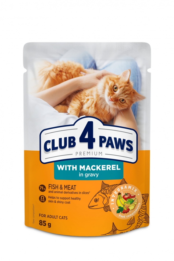 Корм вологий Club 4 Paws Преміум