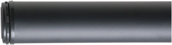 Мебельная ножка DC d60x710 мм черная с креплением 