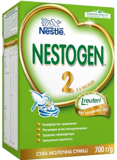 Суха молочна суміш Nestle Nestogen 2 700 г 7613032571283