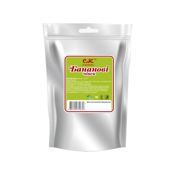 Чипси бананові Смачно 100 г 