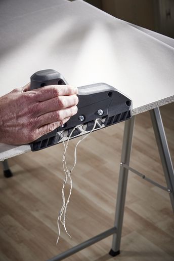 Рубанок для зняття фаски з гіпсокартону з трьома ножами Wolfcraft 4009000