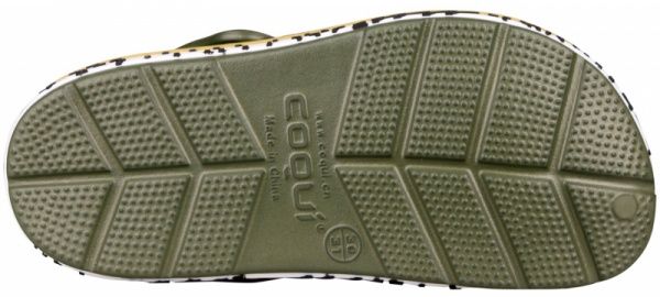 Сабо Coqui 6423 Army green camo 6423-237-2600 р. 34/35 камуфляж