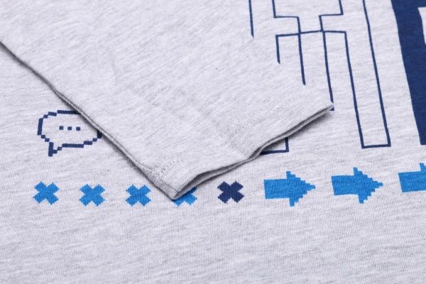 Футболка для хлопчиків 5.10.15. 1H3908 р.92 сірий меланж 