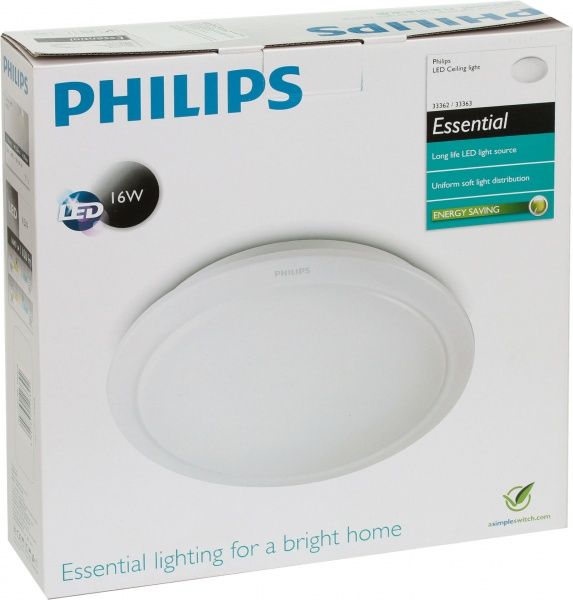 Светильник светодиодный Philips Essential 33362 16 Вт белый 2700 К 915004478301 