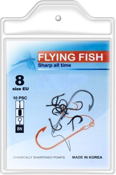 Гачок Flying Fish №8 20 г 10 шт. CS-214(08)