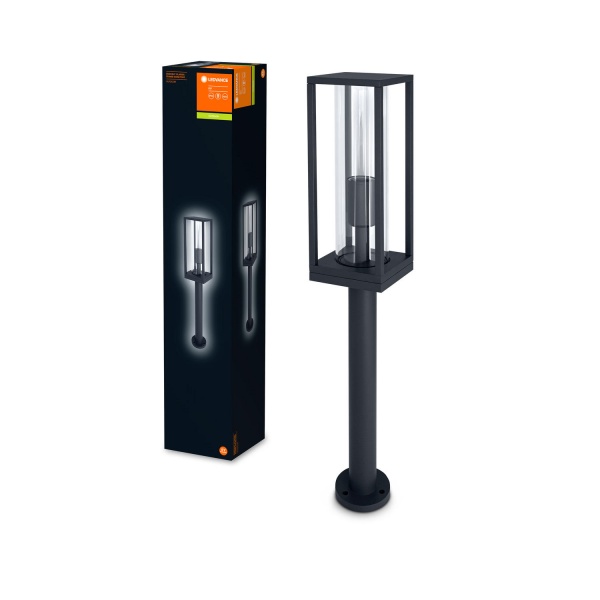 Столб Ledvance Endura Classic Frame 60 см E27 IP44 темно-серый 