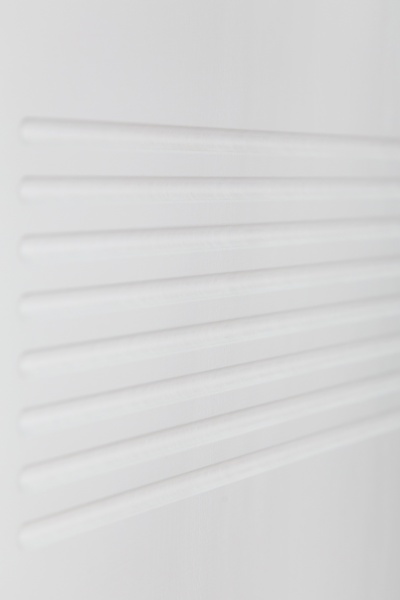 Двері вхідні Revolut Doors В-83 мод. 184 венге сірий горизонт / білий 2050x850 мм ліві