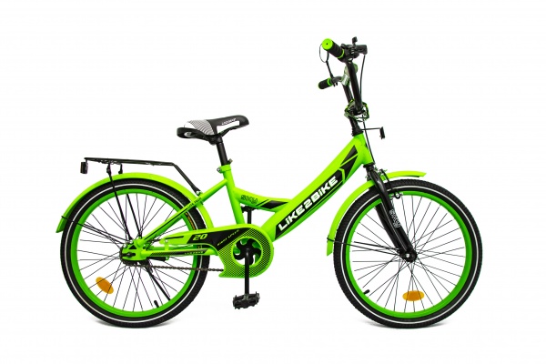 Велосипед детский Like2bike 20'' Sky салатовый 212005 