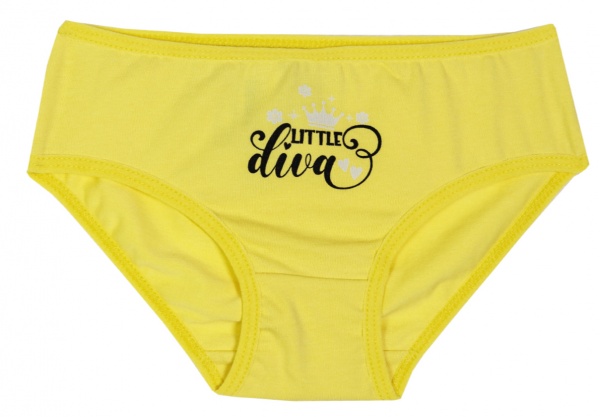 Труси для дівчаток KOSTA р.110–116 насичено-жовтий 2121-8 