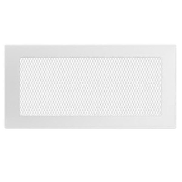 Решетка каминная  4FIRE 17х40 белая