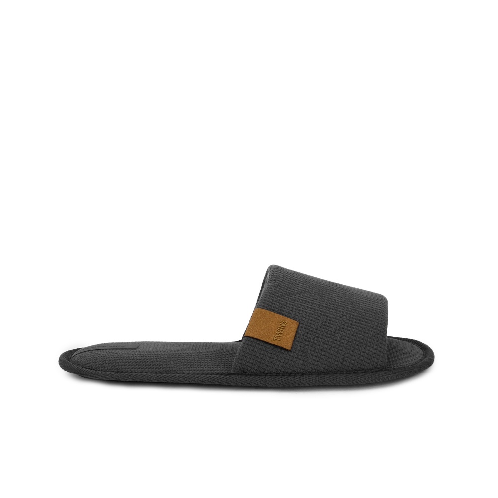 Тапки домашние Twins HS-VL вафельные 14189 р.44/45 графит