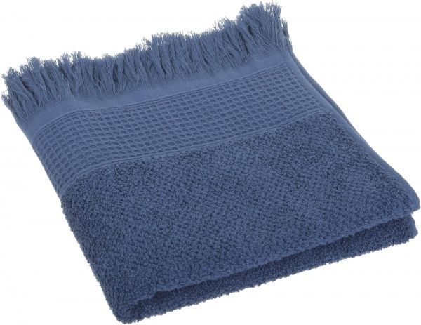 Полотенце Комби махровое 50x90 см синий Simi 