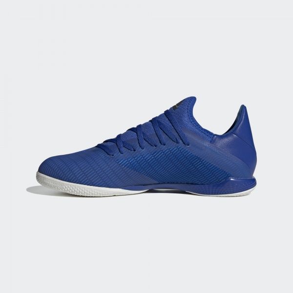 Бутсы Adidas X 19.3 IN EG7154 р. UK 12 синий