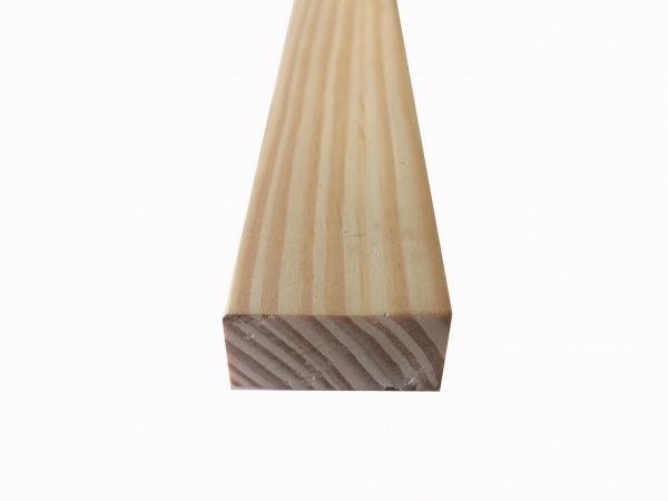 Молдинг прямоугольный Лісбудінвест декоративный 15х30х2000 мм сосна в/с