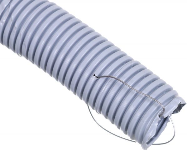 Труба гофрована з протяжкою UP! (Underprice) ПВХ 40 мм / 50 м 