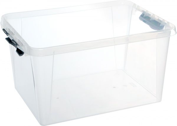 Контейнер пластиковий Heidrun 605 Ящик пластиковий 31л Clip-box light HDR 250x350x480 мм