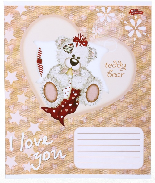 Зошит шкільний 12 аркушів у лінійку дизайн в асортименті Мрії збуваються