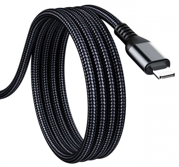 Кабель OneLounge 1,2 м чорний (14123) 