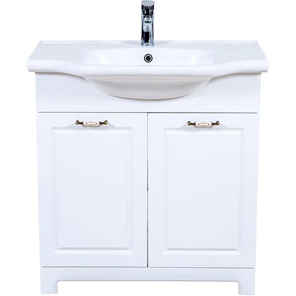 Тумба напольная Aqua Rodos Классик с умывальником New Klasik 80