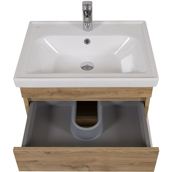 Тумба Аква-Родос Винтаж (севилья) 80 см с умывальником Frame (консольная)