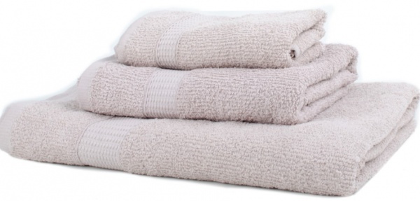 Рушник махровий ОЕ New 50x90 см світло-бежевий UP! (Underprice) 