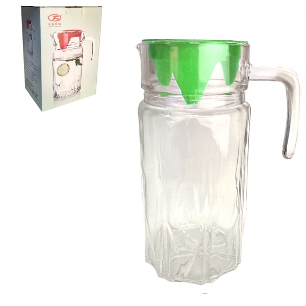 Глечик з кришкою Strong 1,5 л Helios