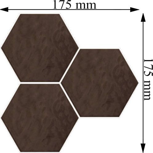 Плитка Cifre Водевіль антрацит 17,5x17,5 