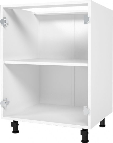 Тумба нижняя распашная 600x820x522 мм белый 