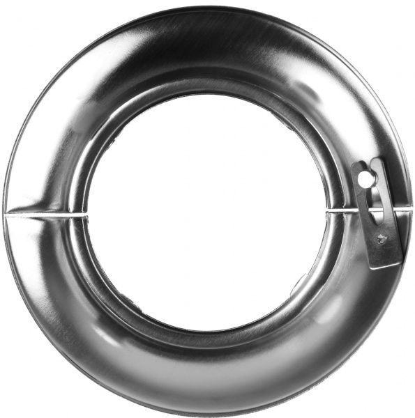 Розетка хромированная металлическая разборная 1 1/4